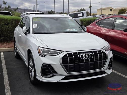 Arkona White 2024 Audi Q3 Premium 45 TFSI S line quattro Tiptronic