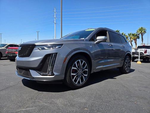 Satin Steel Metallic 2022 Cadillac XT6 Sport AWD