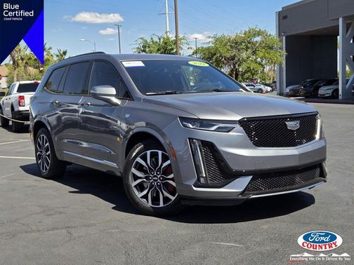Satin Steel Metallic 2022 Cadillac XT6 Sport AWD
