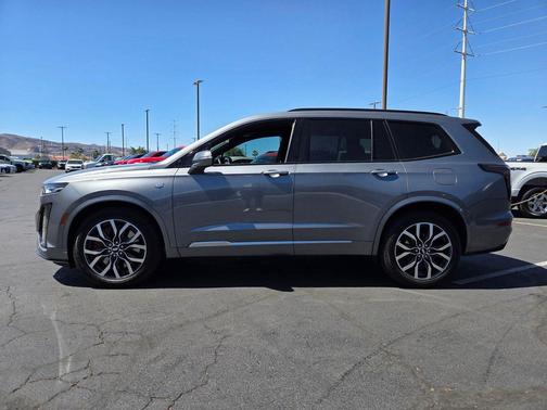 Satin Steel Metallic 2022 Cadillac XT6 Sport AWD
