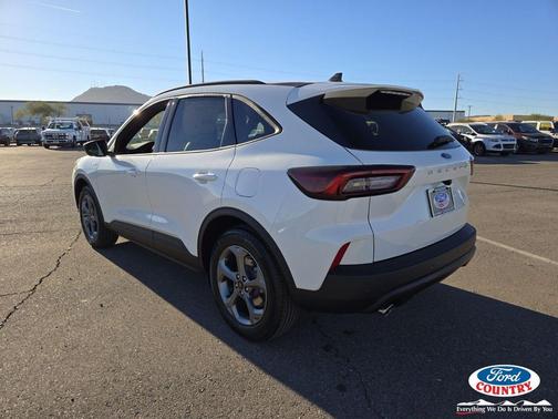 star white metallic tri-coat 2026 Ford Escape ST-Line