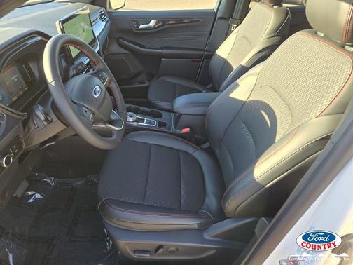 star white metallic tri-coat 2026 Ford Escape ST-Line