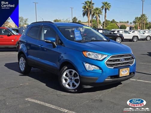 Blue Candy Metallic Tinted Clearcoat 2019 Ford EcoSport SE