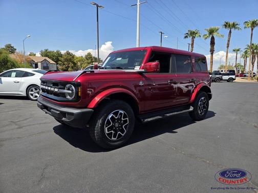 Ruby Red Metallic Tinted Clearcoat 2026 Ford Bronco Outer Banks