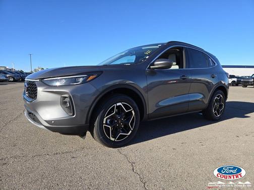 carbonized gray metallic 2026 Ford Escape Platinum