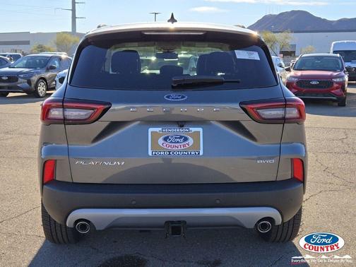 carbonized gray metallic 2026 Ford Escape Platinum