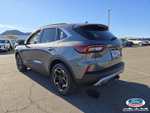 carbonized gray metallic 2026 Ford Escape Platinum