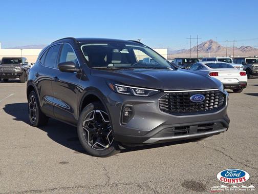 carbonized gray metallic 2026 Ford Escape Platinum