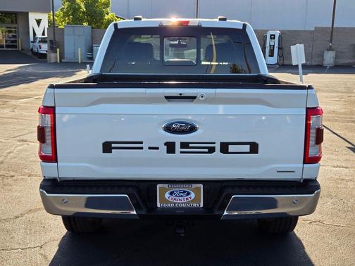 Star White Metallic Tri-Coat 2022 Ford F-150 Lariat