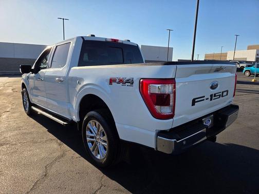 Star White Metallic Tri-Coat 2022 Ford F-150 Lariat