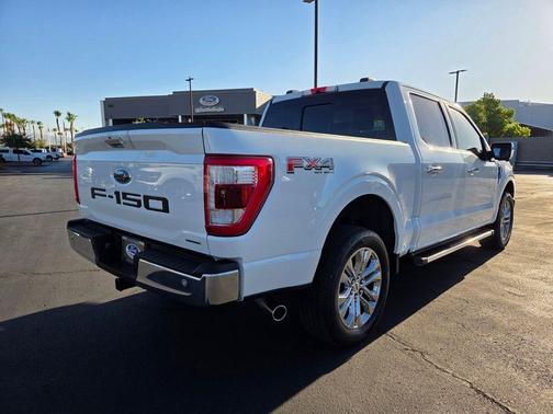 Star White Metallic Tri-Coat 2022 Ford F-150 Lariat