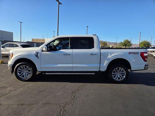 Star White Metallic Tri-Coat 2022 Ford F-150 Lariat