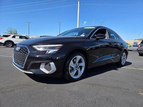 Brilliant Black 2024 Audi A3 Premium