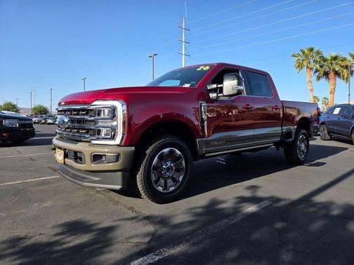 Ruby Red Metallic Tinted Clearcoat 2026 Ford F-250 King Ranch