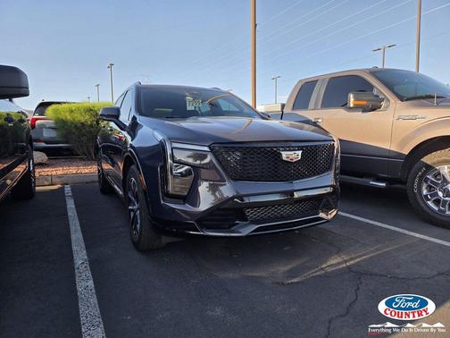 Midnight Sky Metallic 2024 Cadillac XT4 Sport
