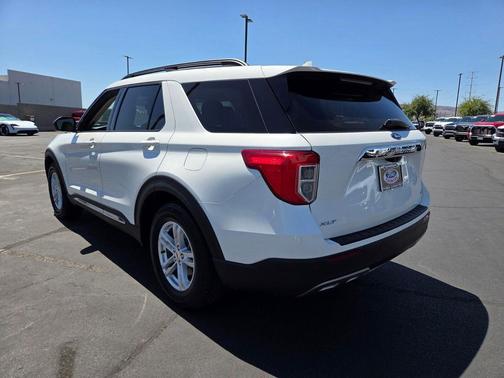 Star White Metallic Tri-Coat 2020 Ford Explorer XLT
