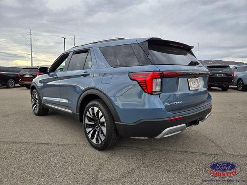 Vapor Blue Metallic 2027 Ford Explorer Platinum