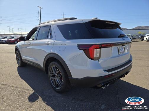 Space White Metallic 2026 Ford Explorer ST