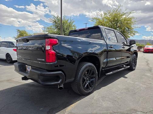 Black 2023 Chevrolet Silverado 1500 Custom