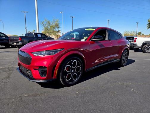 Rapid Red Metallic Tinted Clearcoat 2022 Ford Mustang Mach-E GT