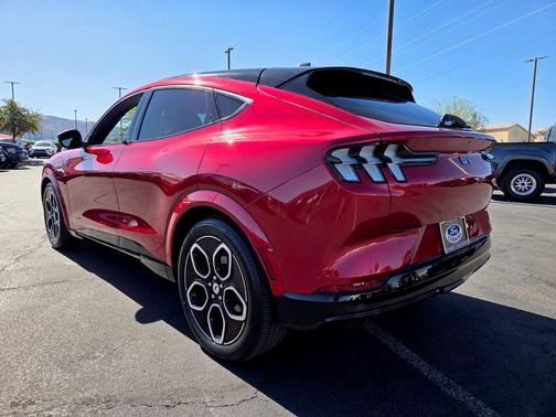 Rapid Red Metallic Tinted Clearcoat 2022 Ford Mustang Mach-E GT