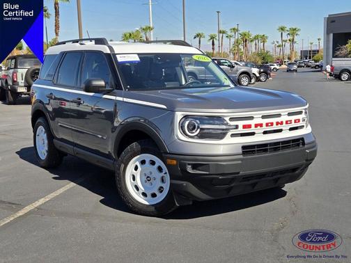 Carbonized Gray Metallic 2023 Ford Bronco Sport Heritage