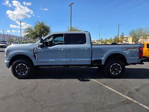 Glacier Gray Metallic TriCoat 2024 Ford F-350 Platinum