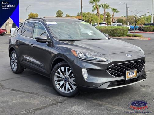 Magnetic Metallic 2020 Ford Escape Titanium