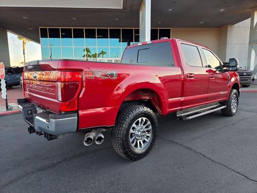 Rapid Red Metallic Tinted Clearcoat 2021 Ford F-250 Lariat