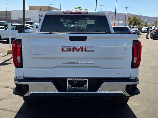 Summit White 2025 GMC Sierra 1500 SLT
