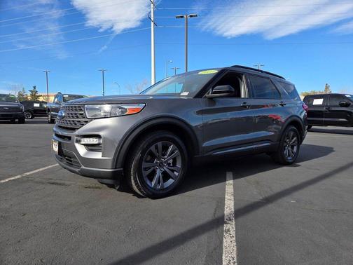 Carbonized Gray Metallic 2023 Ford Explorer XLT
