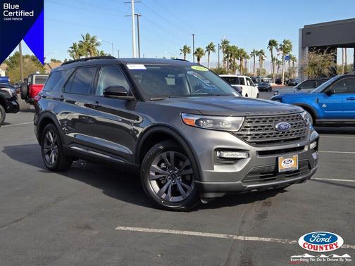 Carbonized Gray Metallic 2023 Ford Explorer XLT