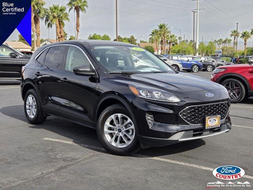 Agate Black Metallic 2022 Ford Escape SE