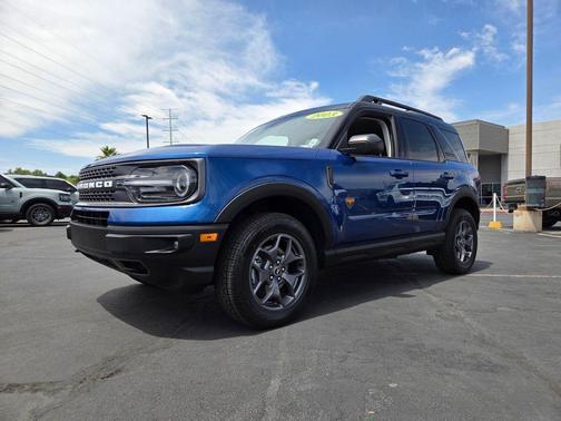 Atlas Blue Metallic 2023 Ford Bronco Sport Badlands