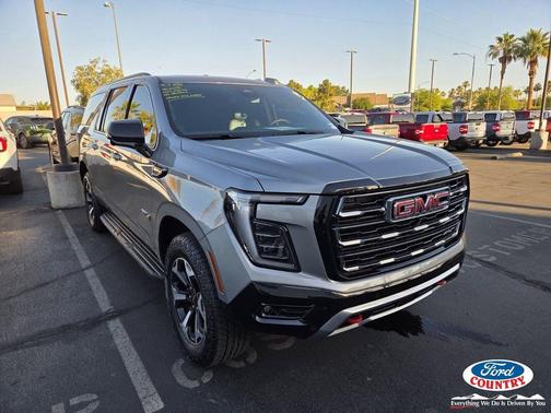Sterling Metallic 2026 GMC Yukon XL 4WD AT4