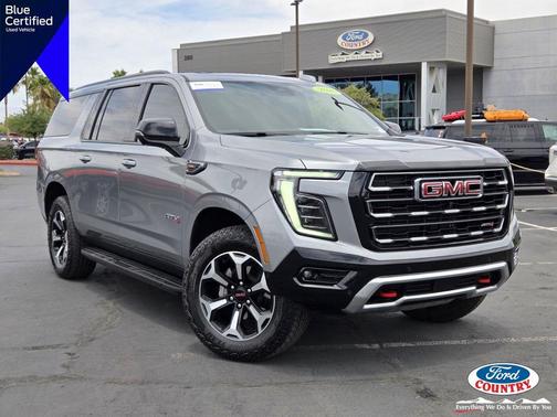 Sterling Metallic 2026 GMC Yukon XL 4WD AT4