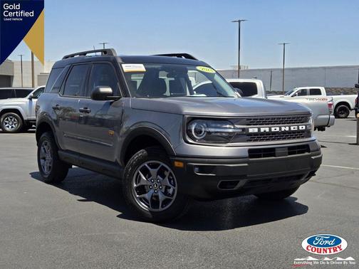 Carbonized Gray Metallic 2023 Ford Bronco Sport Badlands