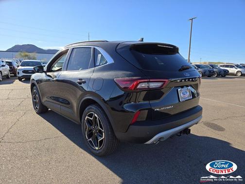 agate black metallic 2026 Ford Escape Platinum