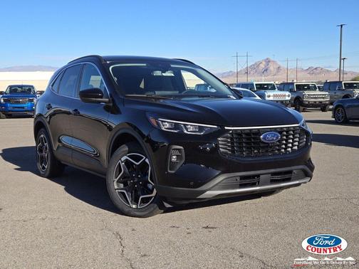 agate black metallic 2026 Ford Escape Platinum
