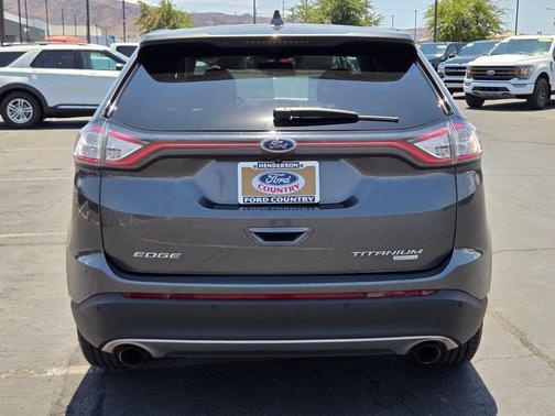 Magnetic Metallic 2017 Ford Edge Titanium