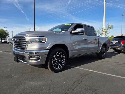 Billet Silver Metallic Clearcoat 2025 RAM 1500 Laramie