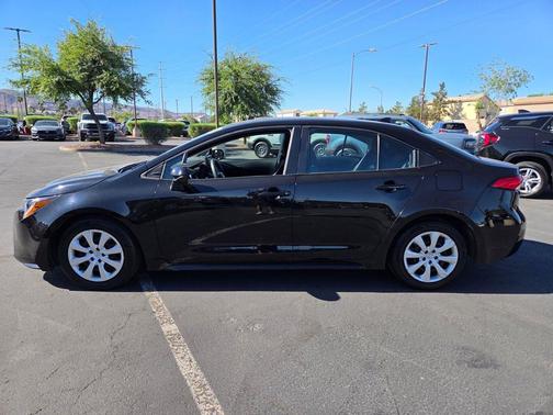 Midnight Black Metallic 2023 Toyota Corolla LE