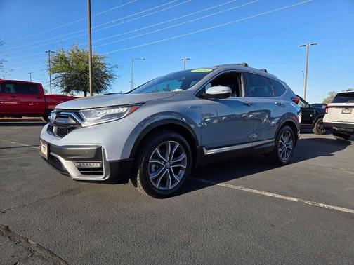 Lunar Silver Metallic 2022 Honda CR-V Hybrid Touring