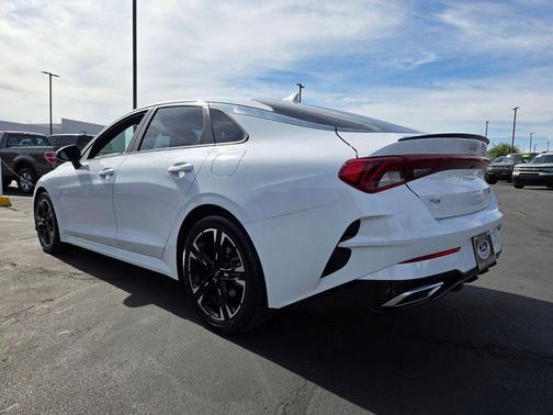 Glacial White Pearl 2022 Kia K5 GT-Line