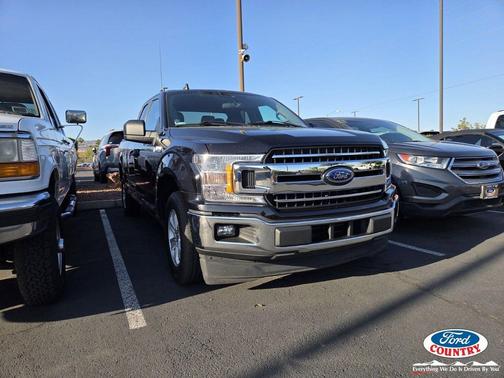 Agate Black Metallic 2020 Ford F-150 XLT