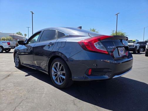 Modern Steel Metallic 2019 Honda Civic EX