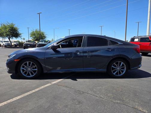 Modern Steel Metallic 2019 Honda Civic EX