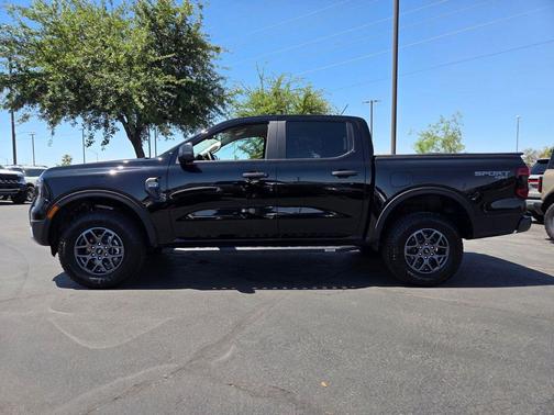 Shadow Black 2025 Ford Ranger XLT