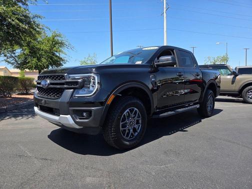 Shadow Black 2025 Ford Ranger XLT