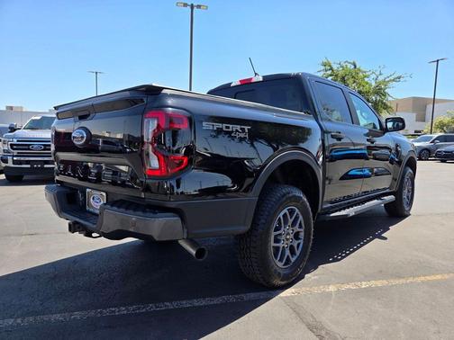 Shadow Black 2025 Ford Ranger XLT